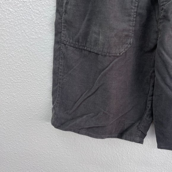 Zara gray high waisted elastic waist ruffle top paperbag Size: M - Picture 3 of 7